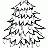 Weihnachtsbaum für ein neues Jahr