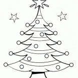 Fancy Christmas Tree auf der Straße