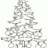 Christbaumständer gerade