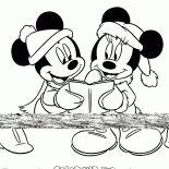 Mini und Mickey Mouse