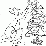 Kanga, Roo und der Weihnachtsbaum