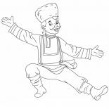 Russische Tänzerin
