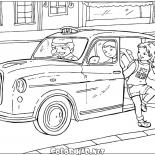 Britische Taxi